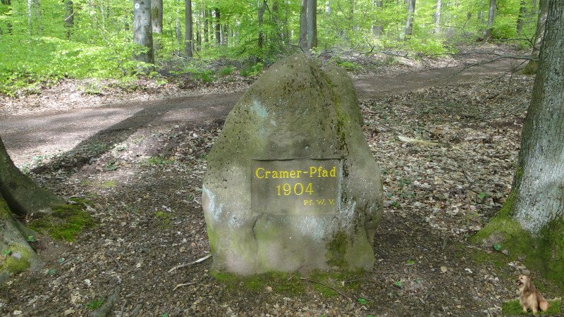 Ritterstein Nr. 042-2a Cramer-Pfad.JPG - Ritterstein Nr.42 Cramer-Pfad 1904